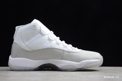 WHITE 11 METALLIC SILVER - JORDAN RETRO 0915